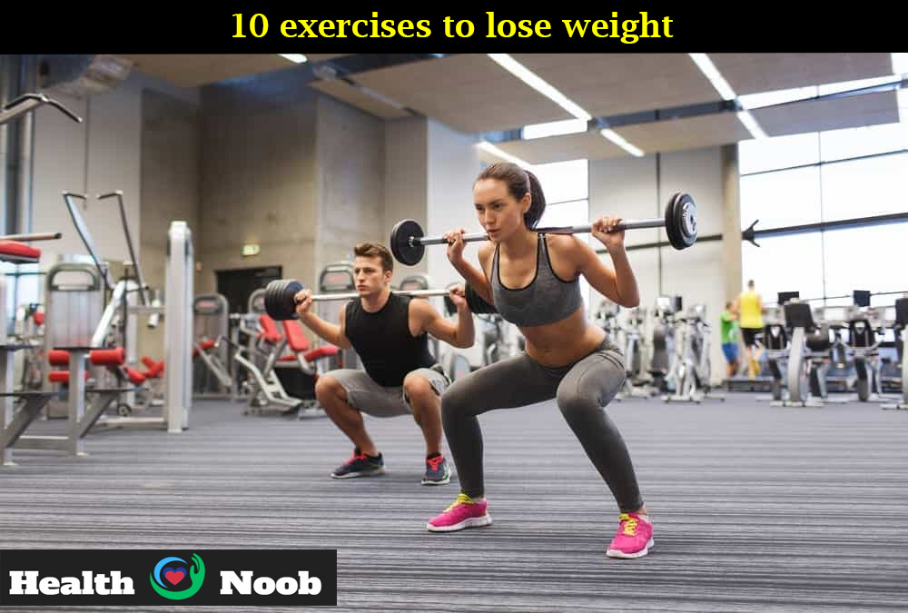 10 exercises to lose weight